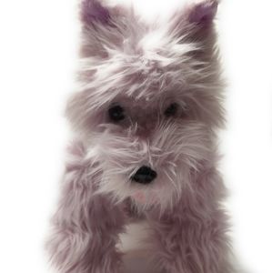 Build a Bear Stuffed Plush Lilac Purple Dog Sottie